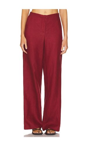 Pantalón lulea en color burgundy talla M en - Burgundy. Talla M (también en L, S, XL) - FAITHFULL THE BRAND - Modalova