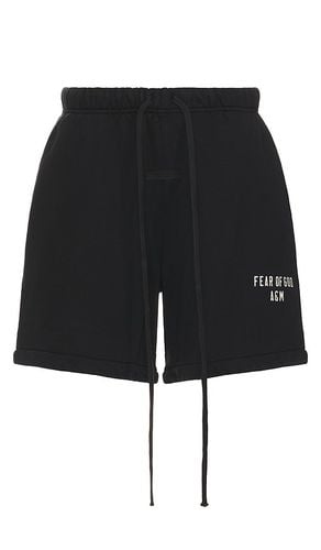 Heavy fleece soccer short en color talla L en - Black. Talla L (también en M, S, XL) - Fear of God ESSENTIALS - Modalova