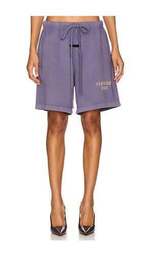 Heavy jersey soccer short en color morado talla L en - Purple. Talla L (también en M, XL) - Fear of God ESSENTIALS - Modalova