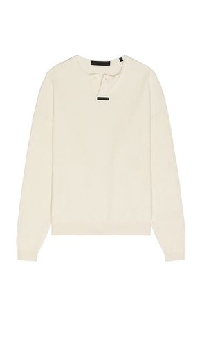 Waffle Henley Sweater in . Taglia M, S, XL, XS, XXL - Fear of God ESSENTIALS - Modalova