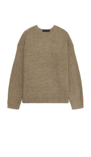 Heavy Waffle Crewneck Sweater in . Size M - Fear of God ESSENTIALS - Modalova