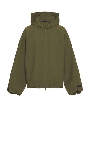 Bonded Nylon Hooded Bomber in . Taglia S, XL - Fear of God ESSENTIALS - Modalova