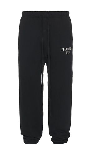 Pantalón deportivo heavy en color talla L en - Black. Talla L (también en M, S, XL) - Fear of God ESSENTIALS - Modalova