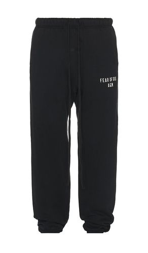 Pantalón deportivo heavy en color talla M en - Black. Talla M (también en XL) - Fear of God ESSENTIALS - Modalova