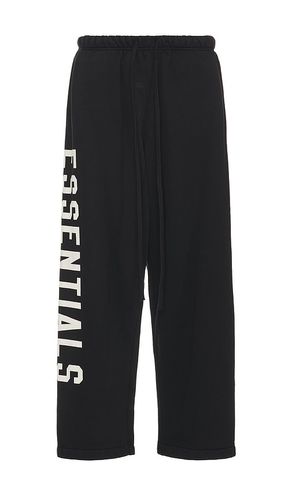 Pantalón deportivo heavy en color talla L en - Black. Talla L (también en M, S, XL) - Fear of God ESSENTIALS - Modalova