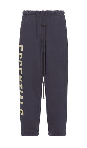 Pantalón deportivo heavy en color azul talla L en - Blue. Talla L (también en M, XL) - Fear of God ESSENTIALS - Modalova