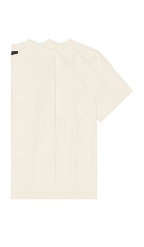 Camiseta en color crema talla L en - Cream. Talla L (también en M) - Fear of God ESSENTIALS - Modalova