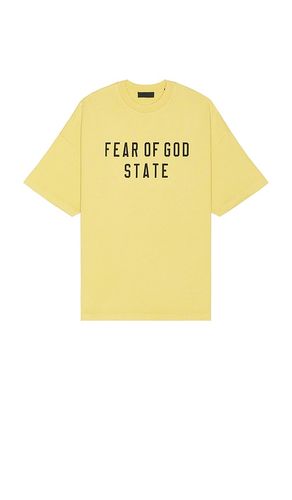 Camiseta en color amarillo limon talla L en Ámbar - Lemon. Talla L (también en M) - Fear of God ESSENTIALS - Modalova