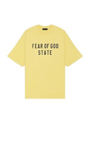 Camiseta en color amarillo limon talla L en Ámbar - Lemon. Talla L (también en M, S, XL, XS, XXL) - Fear of God ESSENTIALS - Modalova