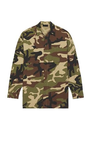 Military Nylon Overshirt in . Size L. Also in M, S - Fear of God ESSENTIALS - Modalova