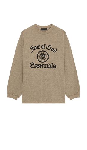 Camiseta heavy en color taupe talla L en - Taupe. Talla L (también en M, S, XL, XS) - Fear of God ESSENTIALS - Modalova