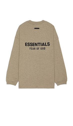 Jersey Long Sleeve T-Shirt in . Taglia M - Fear of God ESSENTIALS - Modalova