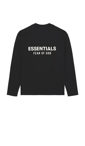 Camiseta manga larga classic en color negro talla L en - Black. Talla L (también en M, S - Fear of God ESSENTIALS - Modalova