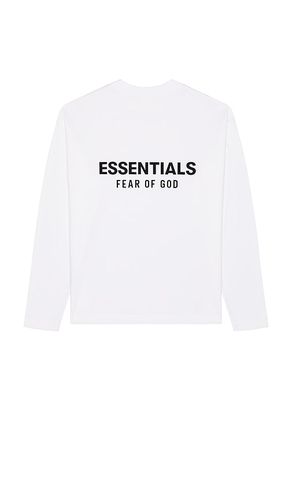 Camiseta manga larga classic en color blanco talla L en - White. Talla L (también en M - Fear of God ESSENTIALS - Modalova