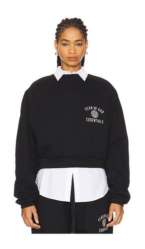 Cropped Crewneck Sweatshirt in . Size M, S, XS - Fear of God ESSENTIALS - Modalova