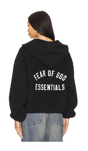 Brushed Hooded Bomber Jacket in . Taglia S - Fear of God ESSENTIALS - Modalova