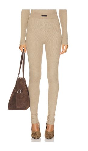 Waffle legging en color beige talla L en - Beige. Talla L (también en M) - Fear of God ESSENTIALS - Modalova