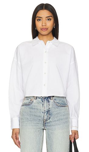 Camisa ex-boyfriend en color talla L en - White. Talla L (también en M, S, XL, XS) - Favorite Daughter - Modalova