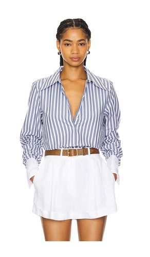 Camisa cuffed statement en color azul marino talla L en - Navy. Talla L (también en M, S, XL) - Favorite Daughter - Modalova