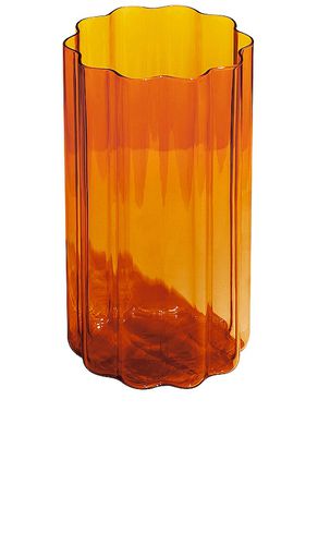 Jarrón de olas wave vase en color burnt orange talla all en Ámbar - Burnt Orange. Talla all - Fazeek - Modalova