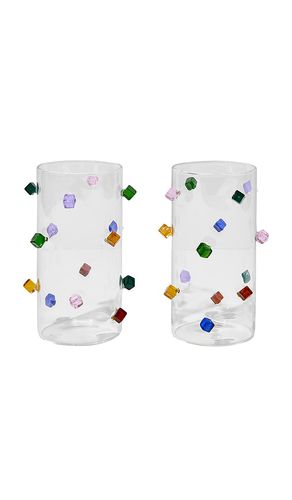 Jewel Highballs Set Of 2 in - Fazeek - Modalova