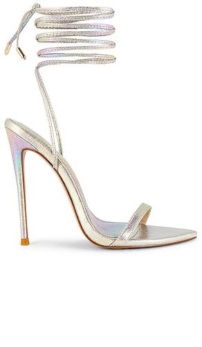 The london lace-up sandal in color metallic silver size 5 in - Metallic Silver. Size 5 (also in 9) - FEMME LA - Modalova