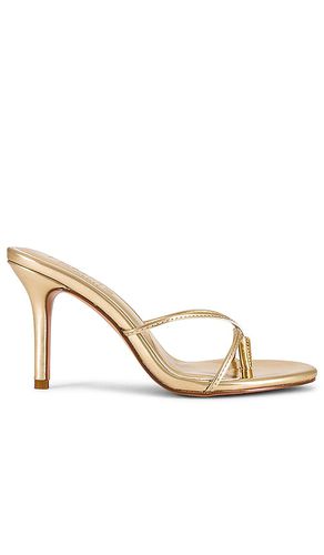 Sandalia sicilian en color metálico talla 5 en - Metallic Gold. Talla 5 (también en 6, 8, 9) - FEMME LA - Modalova