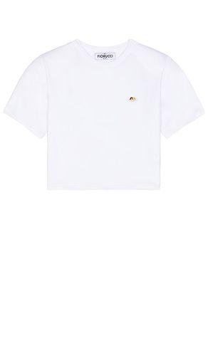 Angel patch padded cropped t-shirt in color size L in - . Size L (also in M, S, XL) - FIORUCCI - Modalova
