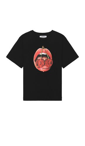 Mouth Print T-Shirt in . Size M, XL - FIORUCCI - Modalova