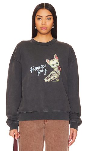 Baby sweatshirt in color charcoal size S in - Charcoal. Size S (also in XS) - FIORUCCI - Modalova