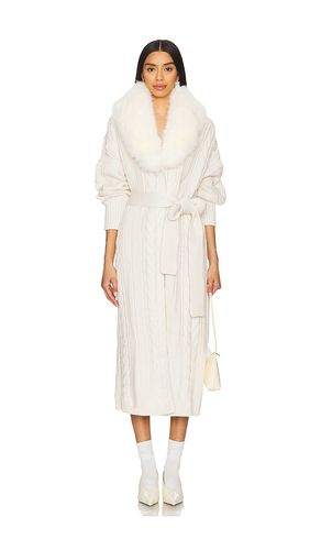 Helena Oversized Faux Fur Knit Coat in . Size M, S, XL - For Love & Lemons - Modalova