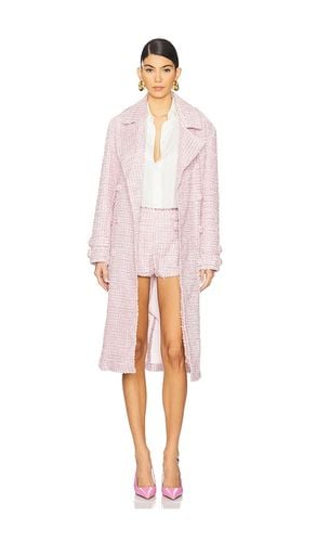 Strawberry Cream Tweed Coat in . Size S, XS - For Love & Lemons - Modalova