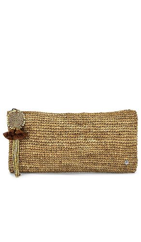 Florabella Mayotte Clutch in Tan - florabella - Modalova