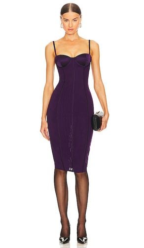 Mesh Midi Bustier Dress in . Size 4 - fleur du mal - Modalova