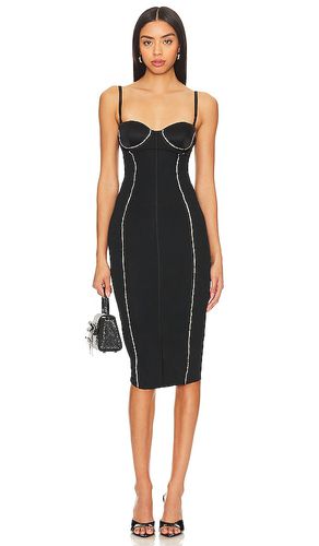 Vestido midi brilliant en color talla 2 en - Black. Talla 2 (también en 4, 8) - fleur du mal - Modalova