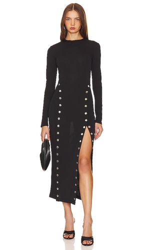 Midi Dress With Side Snaps in . Taglia M, S, XS - fleur du mal - Modalova