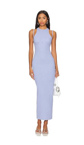 Maxivestido strappy rib en color lavanda talla L en - Lavender. Talla L (también en M, S, XS) - fleur du mal - Modalova