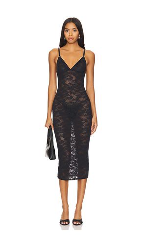 Vestido lencero le stretch lace en color talla S en - Black. Talla S (también en XS) - fleur du mal - Modalova