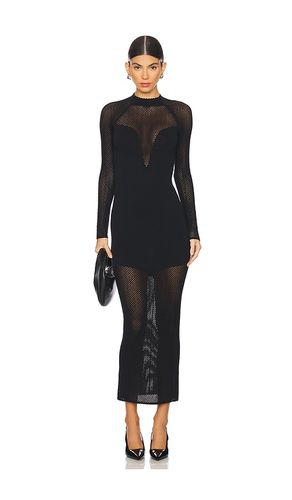 Knit Mesh Long Sleeve Maxi Dress in . Size L. Also in M, S, XS - fleur du mal - Modalova