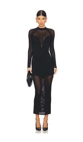 Knit Mesh Long Sleeve Maxi Dress in . Size XS - fleur du mal - Modalova