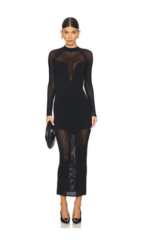 Knit Mesh Long Sleeve Maxi Dress in . Taglia M, S - fleur du mal - Modalova