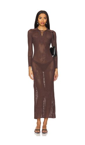 Lace Pointelle Maxi Dress in . Size S - fleur du mal - Modalova