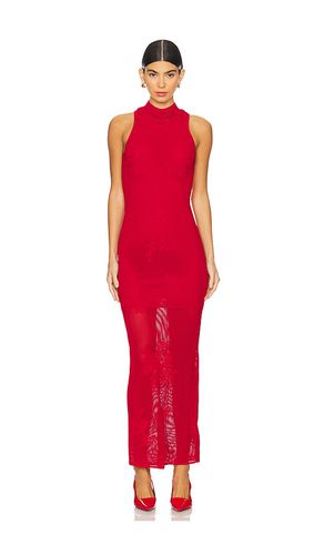 Lace Pointelle Knit Racer Dress in . Size XS - fleur du mal - Modalova