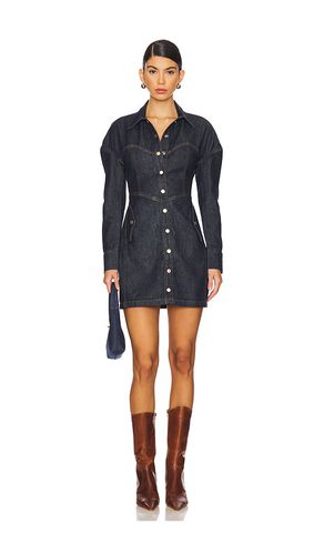 Denim Shirt Dress in . Size 2, 4, 6 - fleur du mal - Modalova