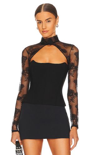 Torera bouquet lace en color talla M en - Black. Talla M (también en S, XS) - fleur du mal - Modalova