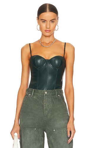 Corsé en color verde oscuro talla XS en - Dark Green. Talla XS (también en S, M) - fleur du mal - Modalova