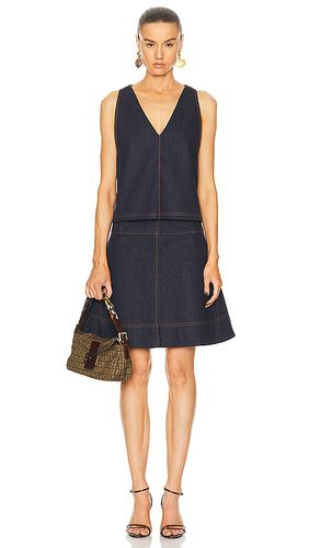 Fendi Denim Dress & Vest Set in . Taglia - FWRD Renew - Modalova