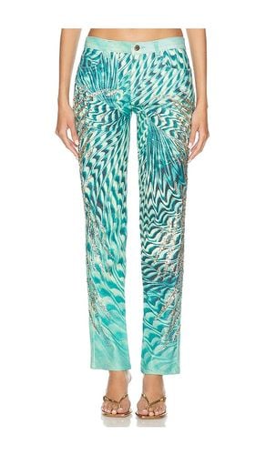 Roberto Cavalli Marbled Print Capri Pant in . Size - FWRD Renew - Modalova