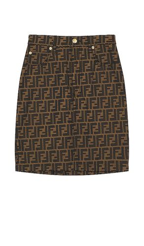 Fendi Zucca Skirt in . Size - FWRD Renew - Modalova