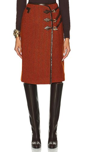 Hermes Wrap Buckle Skirt in . Taglia - FWRD Renew - Modalova